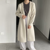 Women Cardigan Sweater Autumn Sweater Coat Loose Button Women's Clothing Z831