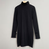 Women Dresses Autumn and Winter Turtleneck Dress Hip Skirt Skirt