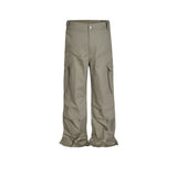 MIJKO Men Vintage Pants MIJKO design trousers its card multi-pocket casual overalls