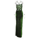 Women Dresses Spring Sexy Slim Fit Backless Dress