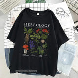 2024Gothic Herbology Harajuku Y2k Street Top Lady Cute