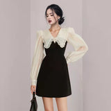 Women Maxi Dress Autumn Long Sleeve Sexy Dress