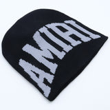 Amiri Hat Versatile Knitted Hat Fashion Wool Hat Doudou Cold Hat