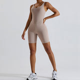 Women Yoga Set Dance Sports Outdoor Fitness Running Quick-Drying Yoga Jumpsuit