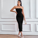 Women Dress Spring and Summer Sexy Hip Skirt Beach Dress