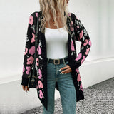 Women Knitted Sweater Autumn Leisure Women's Cardigan Sweater