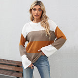 Women Knitted Sweater Women Autumn and Winter Loose