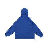 Unisex Jacket Shell Jacket Waterproof Hooded Jacket Men and Women Couple Sports Jacket