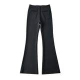 Women Sweatpants Spring Slim Fit Sheath Bell-Bottom Pants Casual Trousers