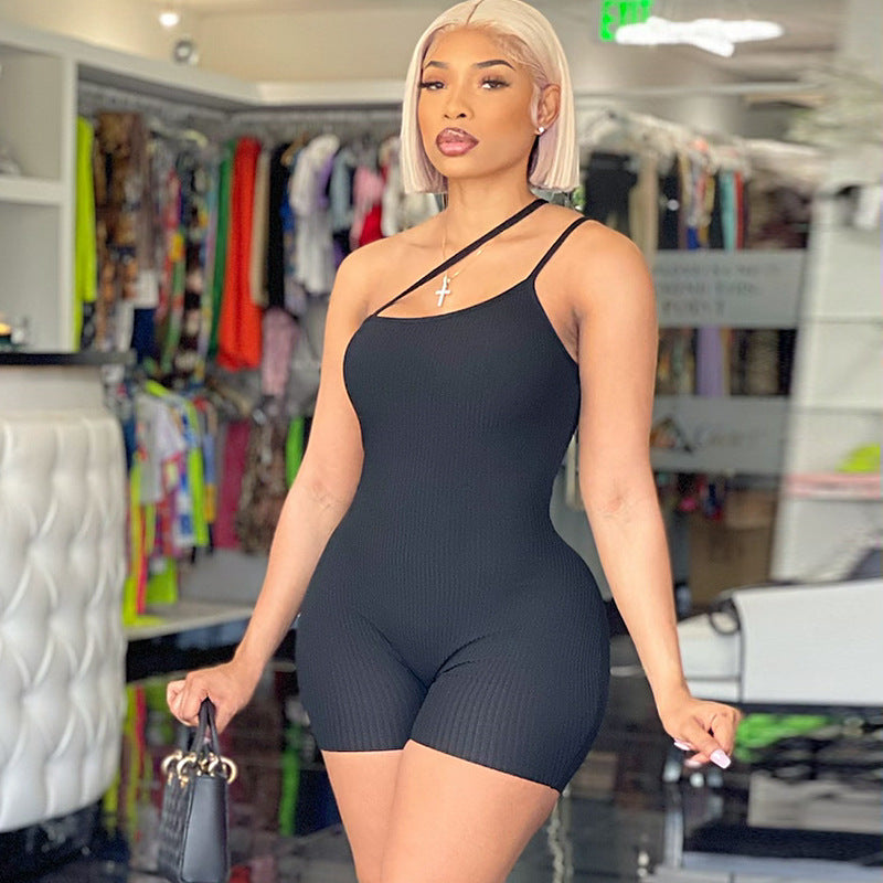 Women Jumpsuit Spring Slim Fit Backless Jumpsuit