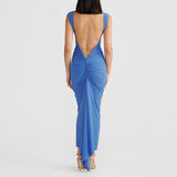 Women Dresses Spring Sexy Backless Spaghetti Straps Dress