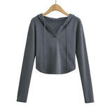 Women Sweater Knit Wear Hooded Sweater Women's Spring and Autumn Bottoming Shirt Sweater