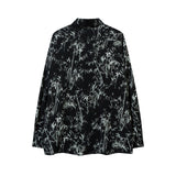 Unisex Vintage Shirt Long Sleeve Shirt Jacket Men