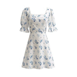Women Dresses Summer Lace Dress Short Skirt (Xds0414)