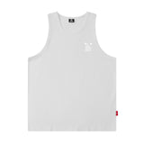 Men Vest Summer Letter Print Sleeveless T-shirt Loose Sports Vest