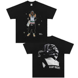 Asap Rocky T Shirts Asap Rocky, Rap Breathable Print T-Shirt