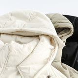 Unisex Winter Cotton Coat Vintage Loose and Warm Cotton Jacket