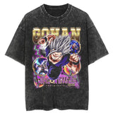 2024Men Streetwear Vintage Oversized T Shirt Japanese