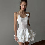 Women Dresses Summer Slim-Fit Sexy Sling Dress Dress (Zns0409)