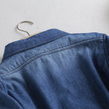 Women Jacket Denim Shirt Autumn Vintage Coat Top