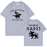 Percy Jackson Camp Half Blood Graphic T Shirt Men O-Neck