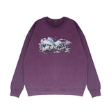 Amiri Long Sleeved Shirt Fashion Brand Crew Sweatshirts round Neck Sweater