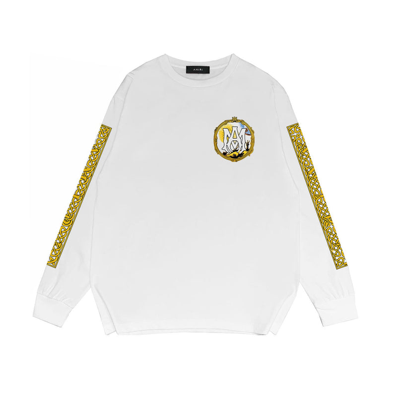 Amiri Long Sleeve Shirt Long Sleeve Long-Sleeved T-shirt Blouse