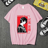 2024New Anime Fushiguro Toji Pattern Printed T-shirt Women