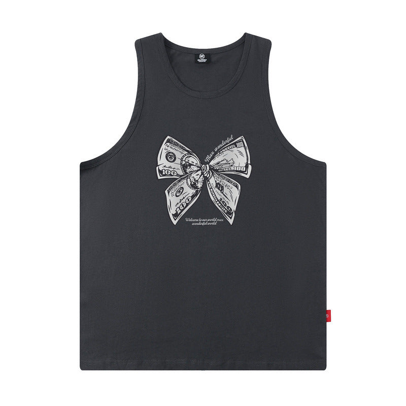 Men Vest Sleeveless T-shirt Men Summer Sports Vest