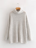 Women Sweater Knitwear Loose Autumn and Winter Turtleneck Sweater Female Casual Sweater