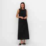 Women Dress Spring Vest Skirt Women Loose round Neck Dress