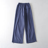 Women Sweatpants Straight Loose Tappered Casual Sweatpants Wide Leg Pants