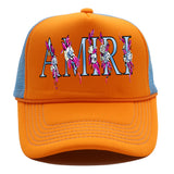 Amiri Hat Summer amiri print baseball cap sun hat