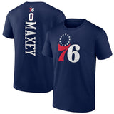 NBA T-Shirts NBA Basketball T-Shirt 76ers Harden Embiid Jersey Short Sleeve