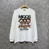 Gallery Dept Long Sleeved Shirt Fashion Brand Long Sleeve Long-Sleeved T-shirt Blouse