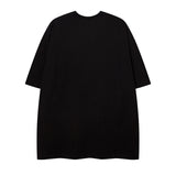 Men T Shirt Summer Graffiti Printing Short Sleeve T-shirt