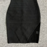 Women Evening Dress Autumn Dress Long Sleeve Sexy Gauzy Gown Bandage One-Piece Dress