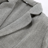 Women Trench Coat Suit Jacket Loose Autumn and Winter
