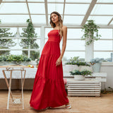 Women Dress Backless Slip Dress