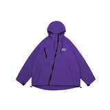Unisex Jacket Loose Outdoor Hooded Jacket Shell Jacket