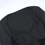 Women Jumpsuit Autumn Sexy Square Collar Long Sleeve Jumpsuit