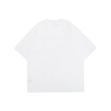 Vetements T Shirts VTM Rainbow Letter Rhinestone Loose Short Sleeve T-shirt