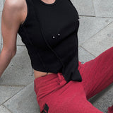 Women Tops Summer Casual Sexy Slim Vest Top