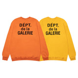 Gallery Dept Sweatshirts Unisex Loose Casual Crew Neck Sweater