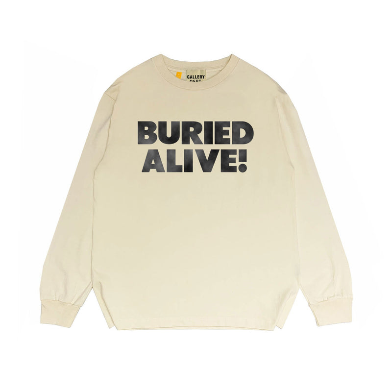 Gallery Dept Long Sleeved Shirt Fashion Brand Long Sleeve Long-Sleeved T-shirt Blouse