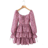 Women Dresses Spring/Summer Cake Dress Short Skirt (Xds0414)