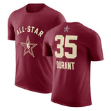 NBA T-Shirts NBA All-Star Basketball Short Sleeve Outdoor Leisure Sports T-Shirt