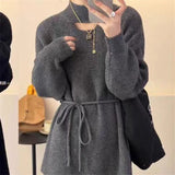 Women Knitted Pullover Autumn and Winter Hollow Pullover Sweater Knitwear