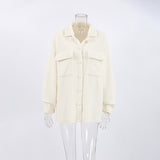 Women Trench Coat Fall/Winter Loose Casual Jacket
