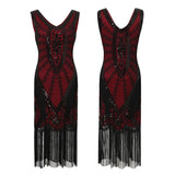 Flappers 1920S Dress Vintage Sequin Tassel Dress